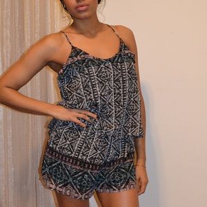 Edgy Romper 🔳🔲